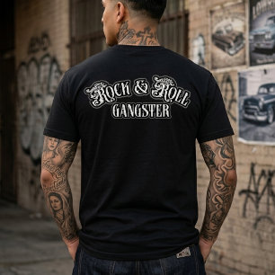 Rock and Roll Gangster back-hit T-shirt