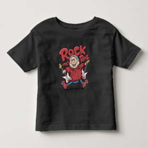 Rock and Roll Groovy gitarist Rocking Out Kinder Shirts