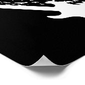 Rock and Roll Guitar Birds Music Lover Poster (Hoek)