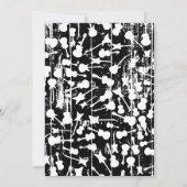 Rock and Roll Guitar Birthday Kaart (Achterkant)