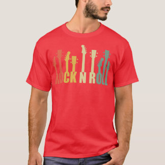 Rock and Roll Guitars Acoustic Guitars musician Ro T-shirt