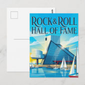 Rock and Roll Hall Briefkaart (Voorkant / Achterkant)