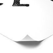 Rock and Roll Hand Perfect Poster (Hoek)