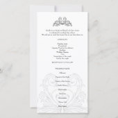 Rock and Roll huwelijksprogramma (Achterkant)