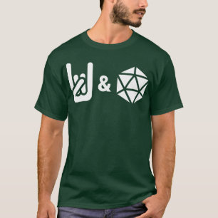 Rock And Roll-iconen vrienden T-shirt