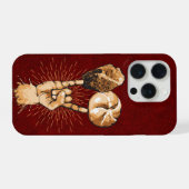 Rock and Roll iPhone Hoesje (Achterkant horizontaal)