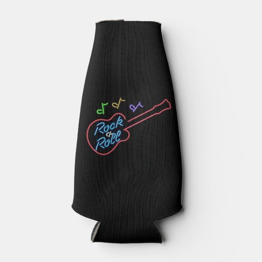 "ROCK AND ROLL" IS HIER OM DE KOPER VAN DE FLES TE FLESJESKOELER (Voorkant)