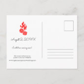 Rock and Roll jaren '50 Stijl Save the Date Aankondigingskaart (Achterkant)