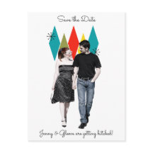 Rock and Roll jaren '50 Stijl Save the Date