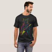 Rock And Roll Kat T-shirt (Voorkant volledig)