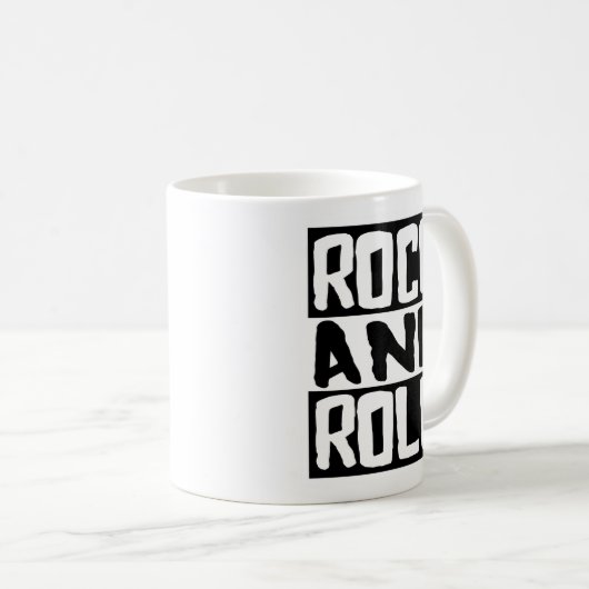 Rock and Roll Koffiemok (Voorkant rechts)
