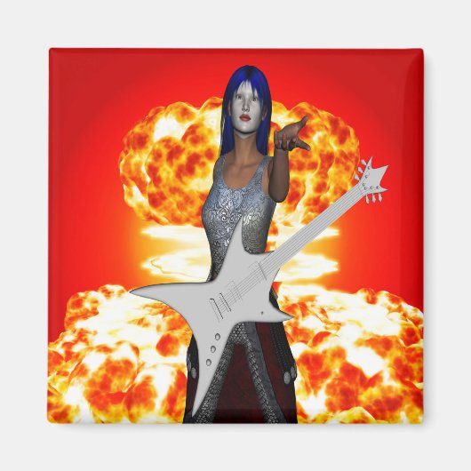 Rock and Roll Magneet (Voorkant)
