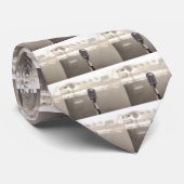 Rock And Roll Microphone Stropdas (Opgerold)