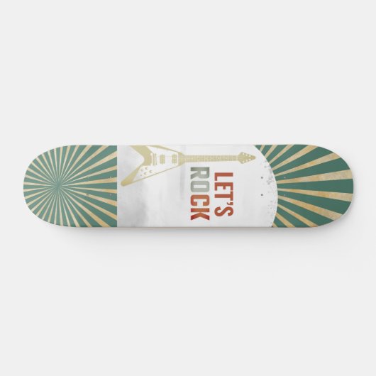 Rock and Roll Modern Persoonlijk Skateboard (Horizontaal)