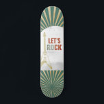 Rock and Roll Modern Persoonlijk Skateboard<br><div class="desc">Met een funky elektrische gitaar ontwerp zijn deze boards moderne kunstwerken. Perfect voor adrenaline junkies en muziekliefhebbers.</div>