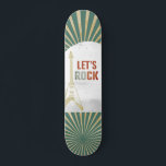 Rock and Roll Modern Persoonlijk Skateboard<br><div class="desc">Met een funky elektrische gitaar ontwerp zijn deze boards moderne kunstwerken. Perfect voor adrenaline junkies en muziekliefhebbers.</div>