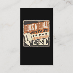 Rock and Roll Music 1950s Rockabilly US Visitekaartje