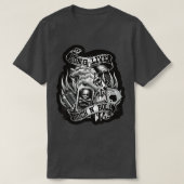 Rock and Roll Music Guitar  Lover Mannen Wome T-shirt (Design voorkant)
