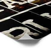 Rock and Roll Music Poster Art as Background (Hoek)