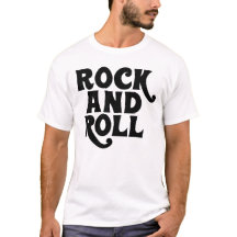 Rock and Roll muziek logo ontwerp