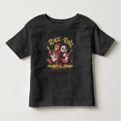 Rock and Roll Muzikaal Pandemonium Kinder Shirts (Voorkant)