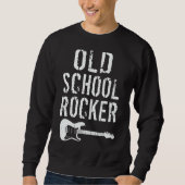 Rock and Roll Old School Rocker Trui (Voorkant)