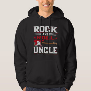 Rock and Roll oom Guitar Player Rock N Roll Musi Hoodie