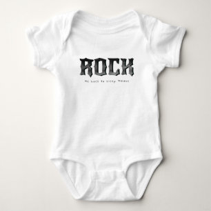Rock and Roll over Terug naar Slaap Romper