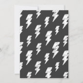 Rock and Roll Party Born Two Rock 2nd Birthday Kaart (Achterkant)