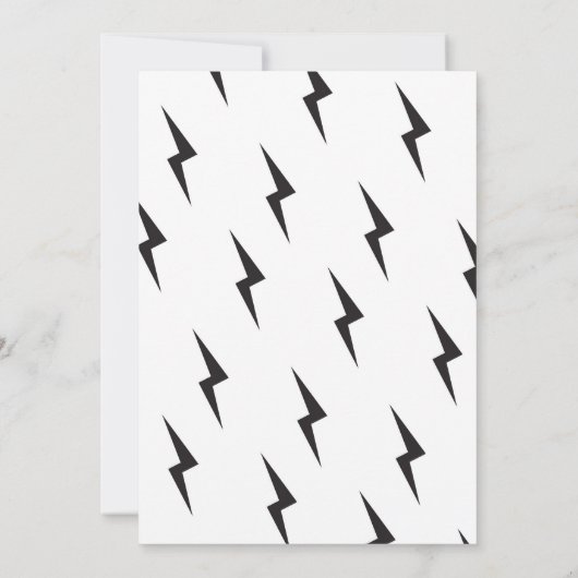 Rock and Roll Party Geboren Twee Rock Verjaardag Kaart (Achterkant)