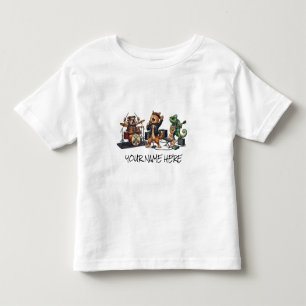 Rock and Roll Pets Band - Grappige Dierenconcert Kinder Shirts