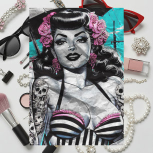 Rock and Roll Pin-up Tissuepapier