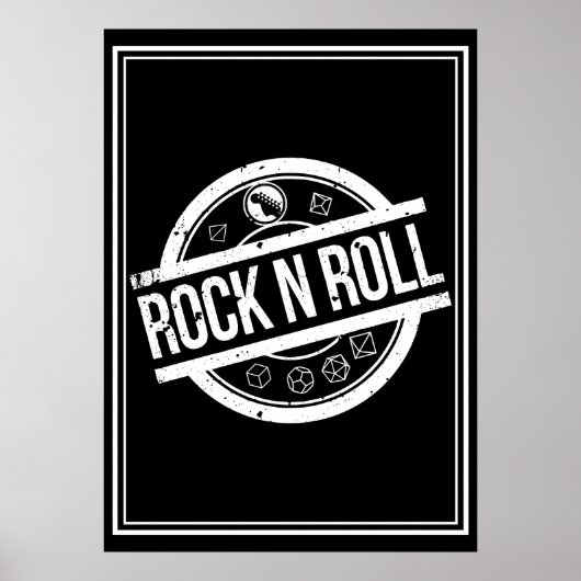 Rock and Roll RPG Poster (Voorkant)