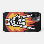 Rock and Roll Skelet Hand: Classic Rock On Gebaar Case-Mate iPhone Case (Achterkant (horizontaal))