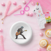 Rock and Roll Skeletons Verjaardagsfeest Papieren Kommen (Feest)