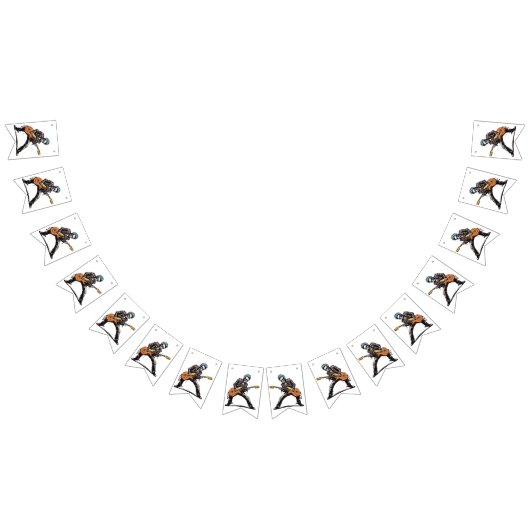 Rock and Roll Skeletons Verjaardagsfeest Vlaggetjes (Alle)