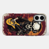 Rock and Roll Skull iPhone-hoesje Case-Mate iPhone Case (Achterkant (horizontaal))
