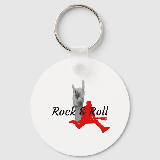 Rock And Roll Sleutelhanger (Voorkant)