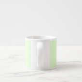 Rock and Roll Snowman Espresso Cup Kop (Achterkant)