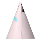 Rock and Roll Snowman Paper Party Pet Feesthoedjes (Achterkant)