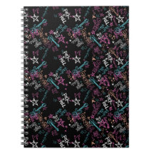 Rock and Roll Spiral Foto Notitieboek