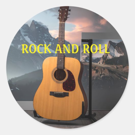 Rock and Roll Stickers (Voorkant)