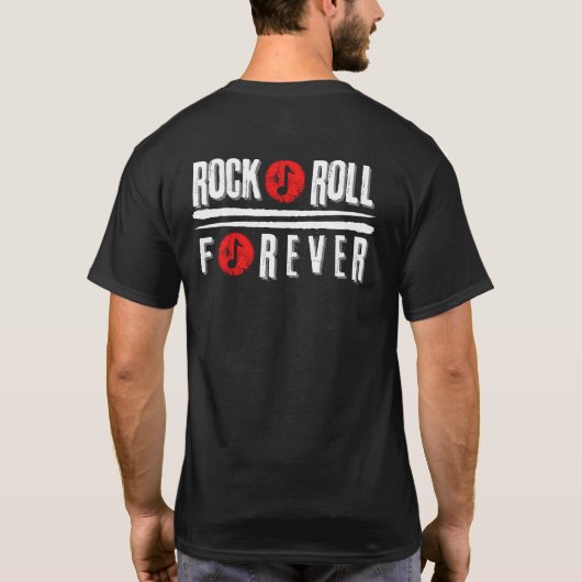 Rock and Roll T-shirt (Achterkant)