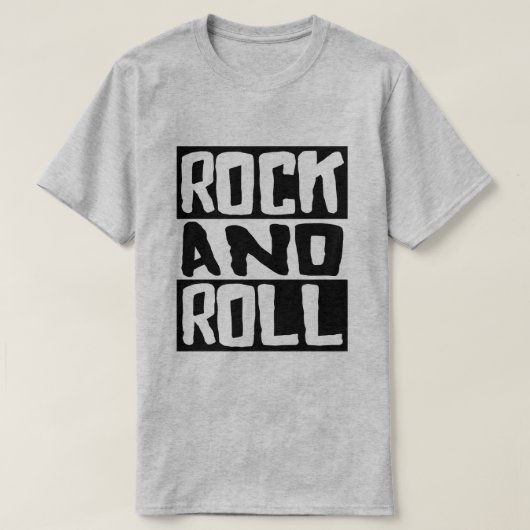Rock and Roll T-shirt (Design voorkant)