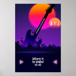 Rock and Roll Trouw Welkom Poster