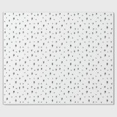 Rock and Roll Verjaardag Cadeaupapier (Vlak)