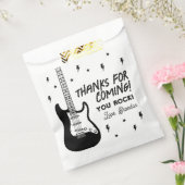Rock and Roll verjaardagsfeestje Bedankzakje (Gezegeld)