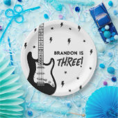 Rock and Roll verjaardagsfeestje Papieren Bordje (Feest)