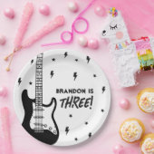 Rock and Roll verjaardagsfeestje Papieren Bordje (Feest)