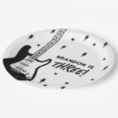 Rock and Roll verjaardagsfeestje Papieren Bordje (Gekanteld)